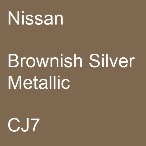 Nissan, Brownish Silver Metallic, CJ7.